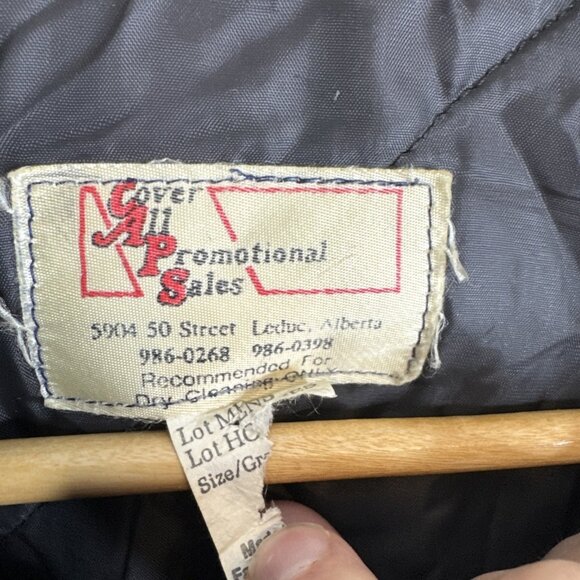 Vintage Canadian RCSCC Warrior Varsity Jacket Men’s M Wool Leather Sea Cadets - Picture 6 of 11